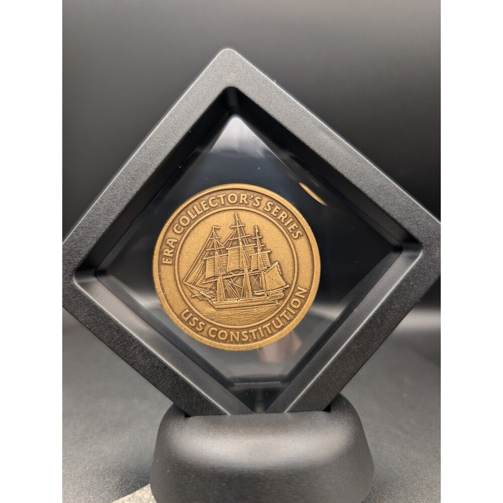 USS Constitution Navy Coin • FRA Token • Military Commemorative Collectible